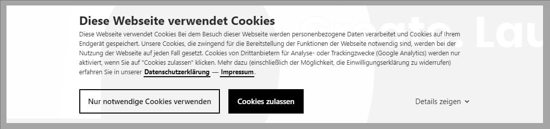 Brandcom Werbeagentur Cookies